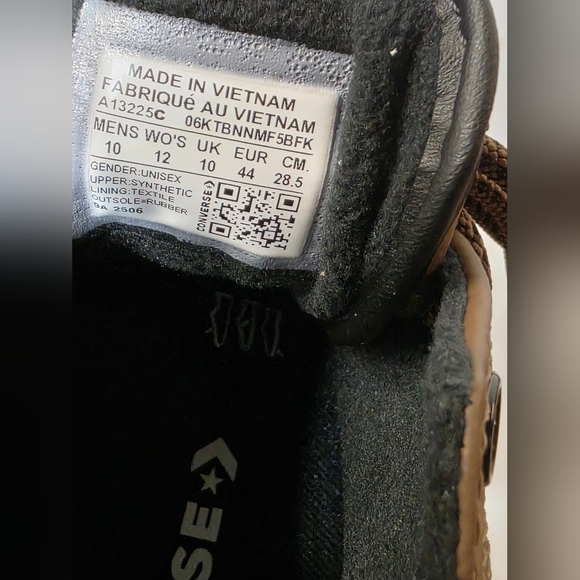 Converse Chuck Taylor All Star Malden Street Boots Mens Size 10 Womens Size 12 - Picture 4 of 13